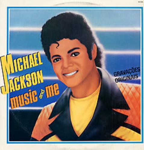 Michael Jackson Music And Me Brazilian vinyl LP album (LP record